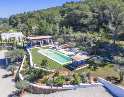 Can Ribes Valley View Sanctuary in Ibiza, Spain