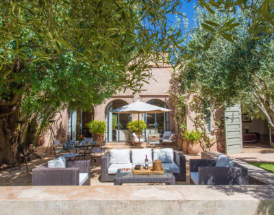 Villa Essaada El Majal private oasis in Marrakech, Morocco