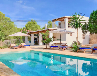 Villa Garroba Near the Beach Retreat in Ibiza, Spain