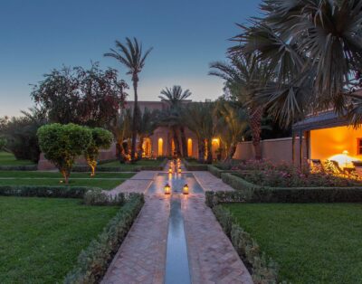 Villa Jacaranda luxurious palm grove in Marrakech, Morocco