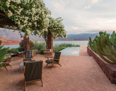 Villa Lhotse lakefront oasis  in High Atlas, Morocco