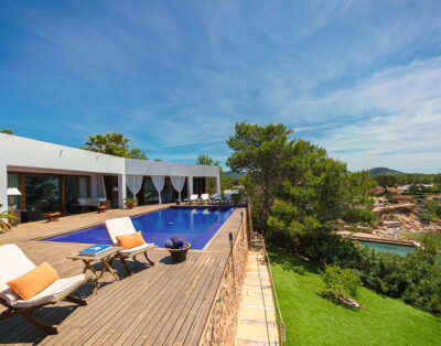 Voramar secluded with great views villa in Ibiza, Spain