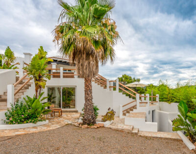 White Pink private beach retreat in Ibiza, Spain