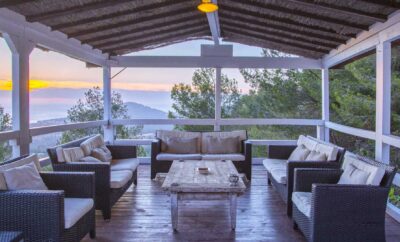 White Window Beautiful Sea View Finca in Ibiza, Spain