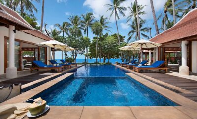 Baan Chao Lay Stunning Beachfront Villa in Koh Samui